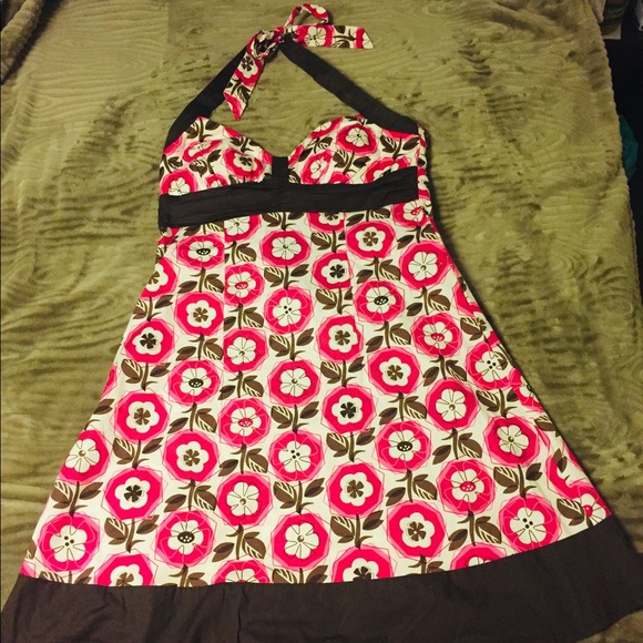 Junior’s floral sweetheart halter Sundress - Picture 1 of 1